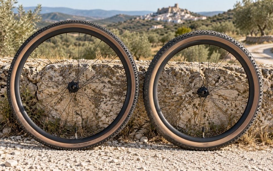 Elegir ancho de cubierta en gravel 40, 45.50mm