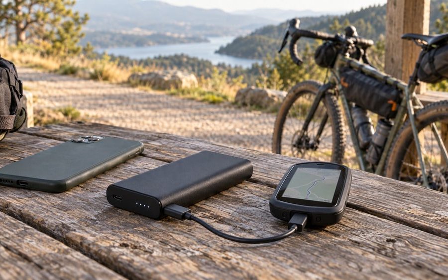Baterías externas para bikepacking