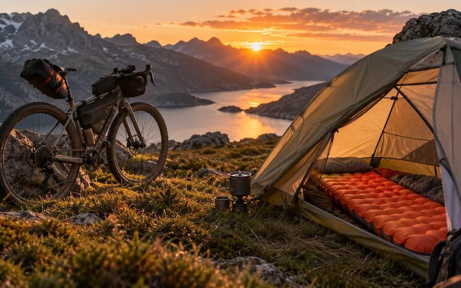 Esterillas inflables bikepacking, las comparamos