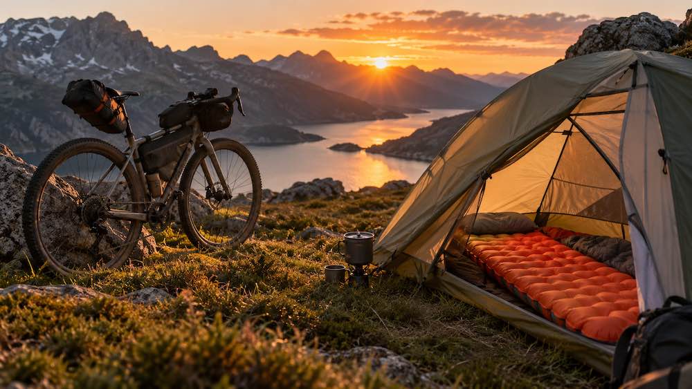 Esterillas inflables bikepacking, las comparamos