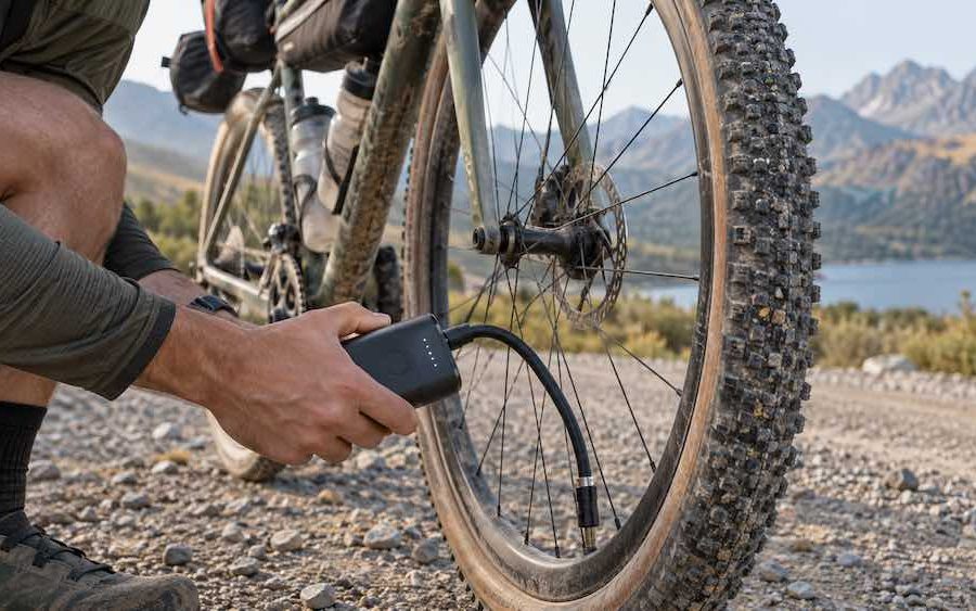 Infladores eléctricos para gravel