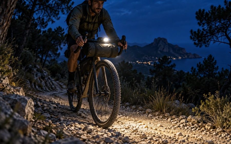 Mejores luces delanteras para rutas largas bikepacking