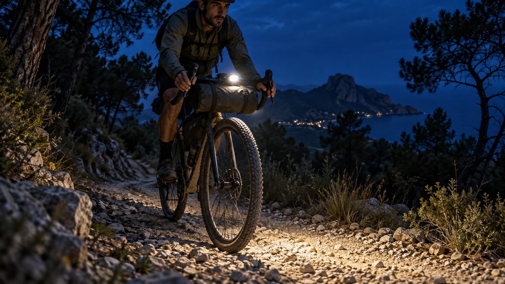 Mejores luces delanteras para rutas largas bikepacking