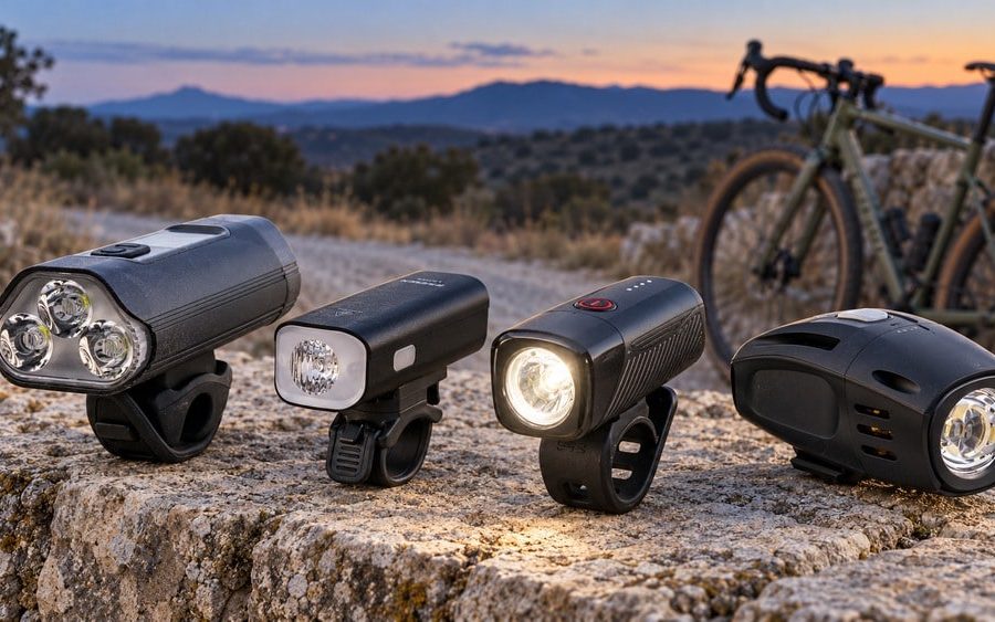 Mejores luces delanteras para gravel por menos de 30 euros
