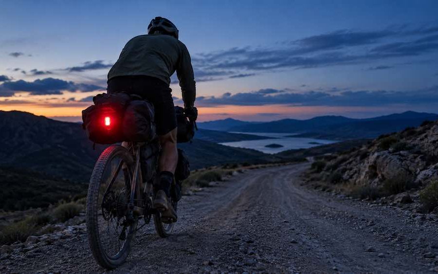 Luces Traseras de bikepacking com mucha autonomía