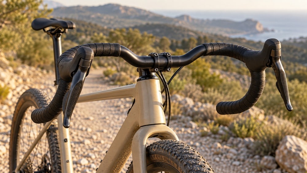 Manillares de gravel de doble altura