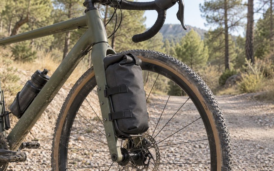 Bolsas de horquilla para bikepacking