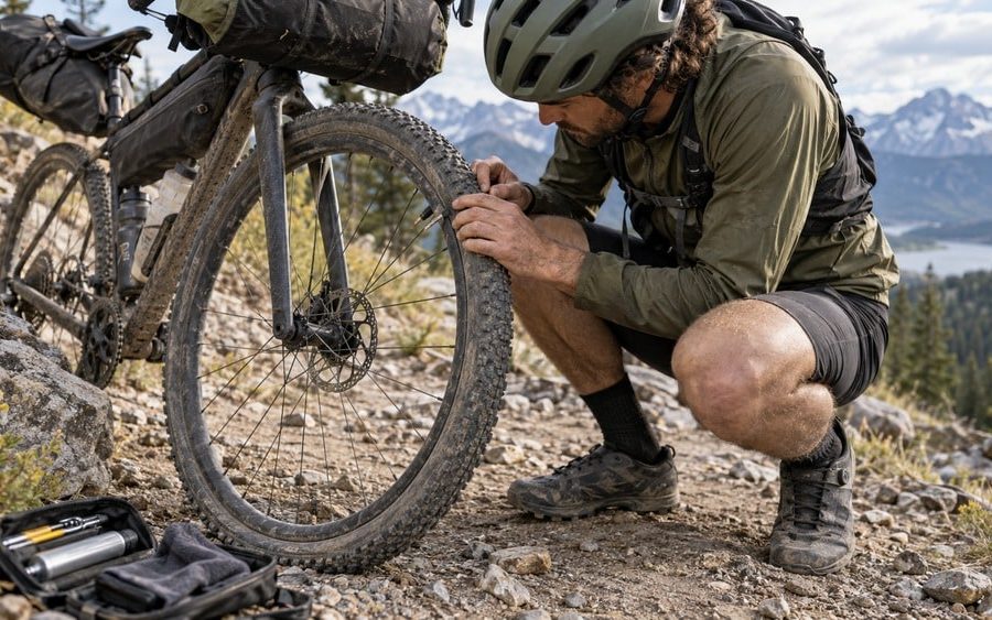 Mi rueda tubeless pierde presión, cómo encontrar la fuga