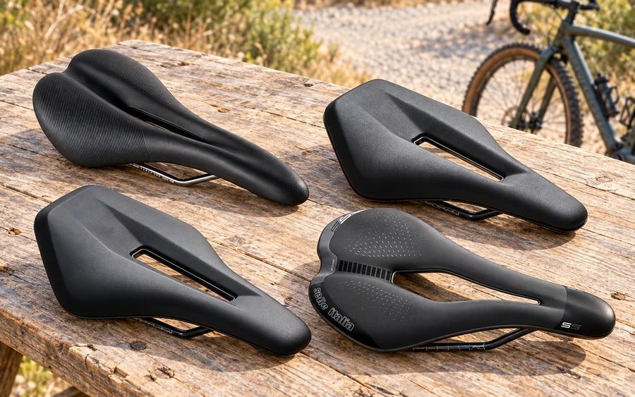 Mejores sillines gravel por menos de 50 €. 6 opciones