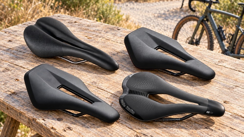 Mejores sillines gravel por menos de 50 €. 6 opciones