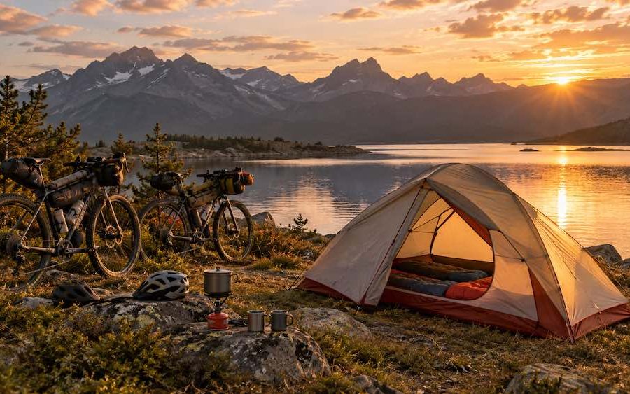 Tiendas de bikepacking para dos personas