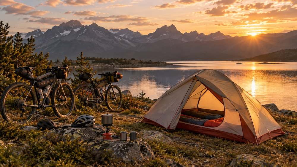 Tiendas de bikepacking para dos personas