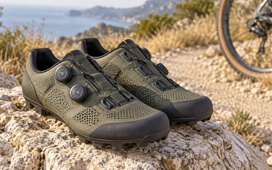 Zapatillas de ciclismo Gravel para pies anchos