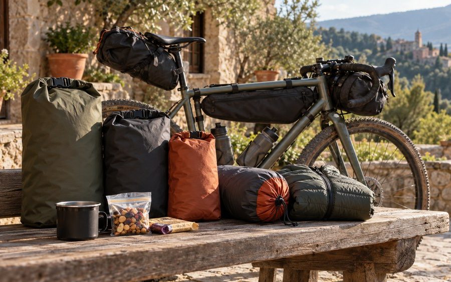 Cuántos litros de bolsas necesitas para hacer bikepacking