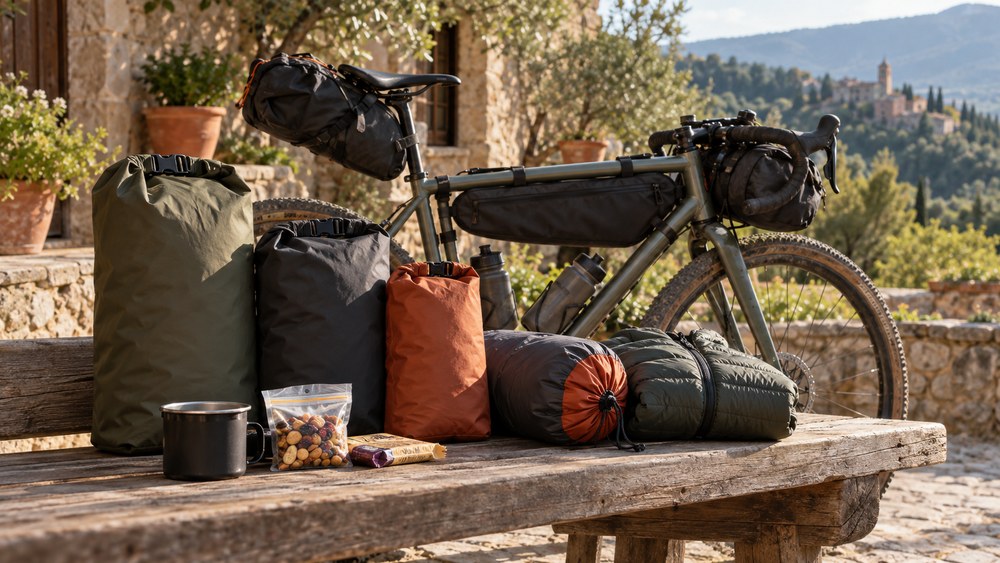 Cuántos litros de bolsas necesitas para hacer bikepacking