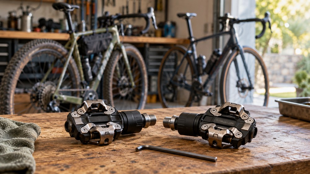 Un potenciómetro para dos bicicletas: pedales, bielas y coste del conjunto