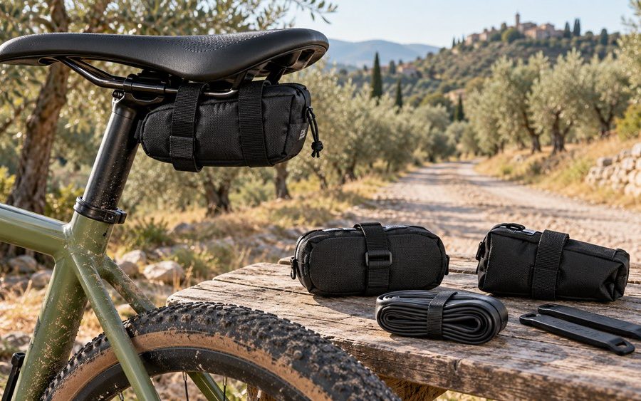 Cinco bolsas de sillín compactas para gravel