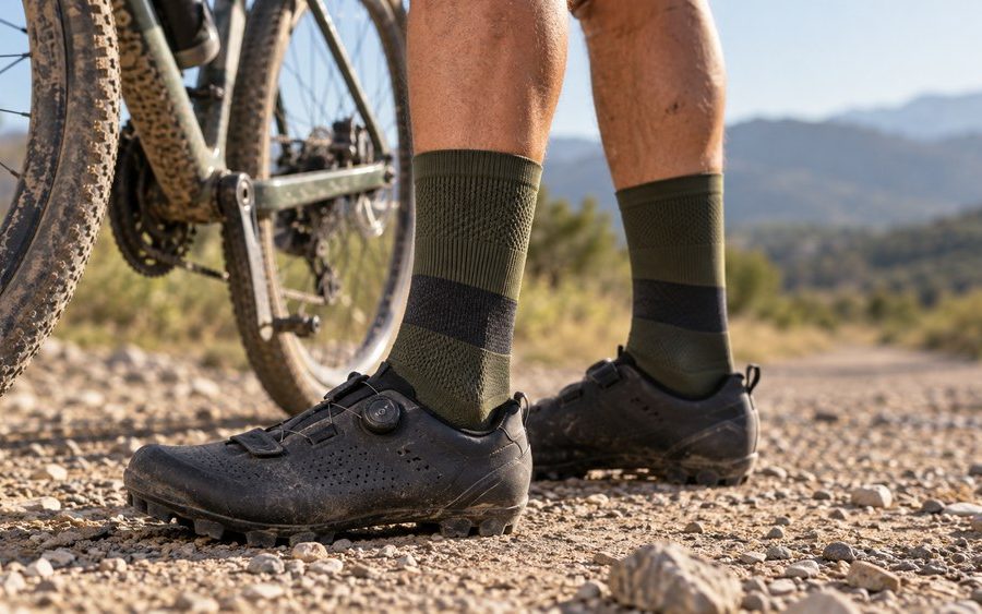 Calcetines para gravel y bikepacking