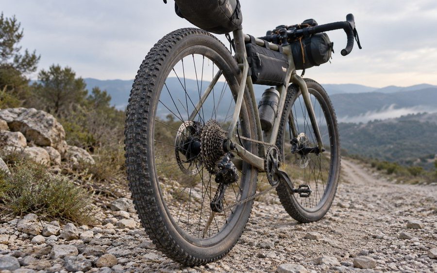 Ruedas para bikepacking con carga