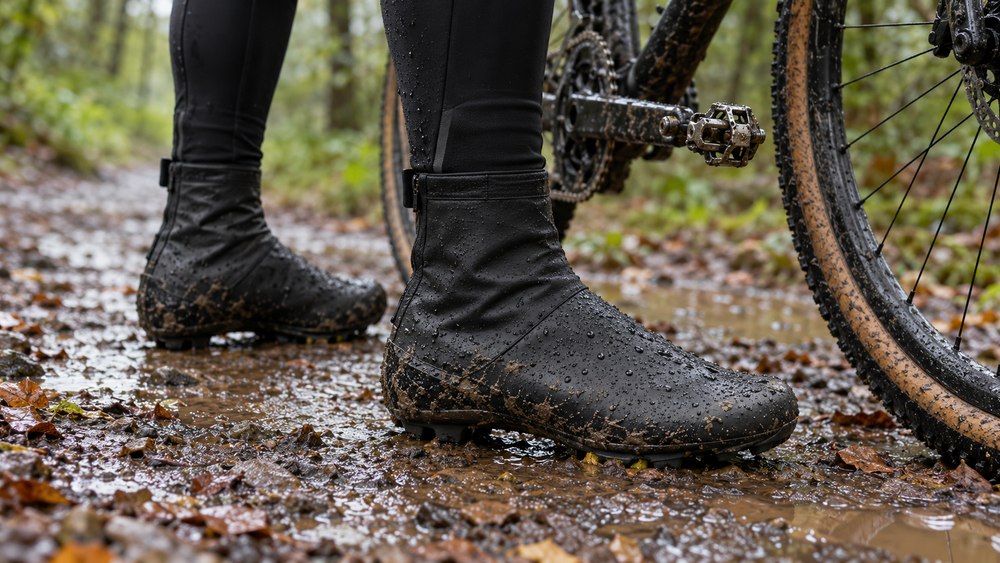 Cubrezapatillas  de lluvia para gravel