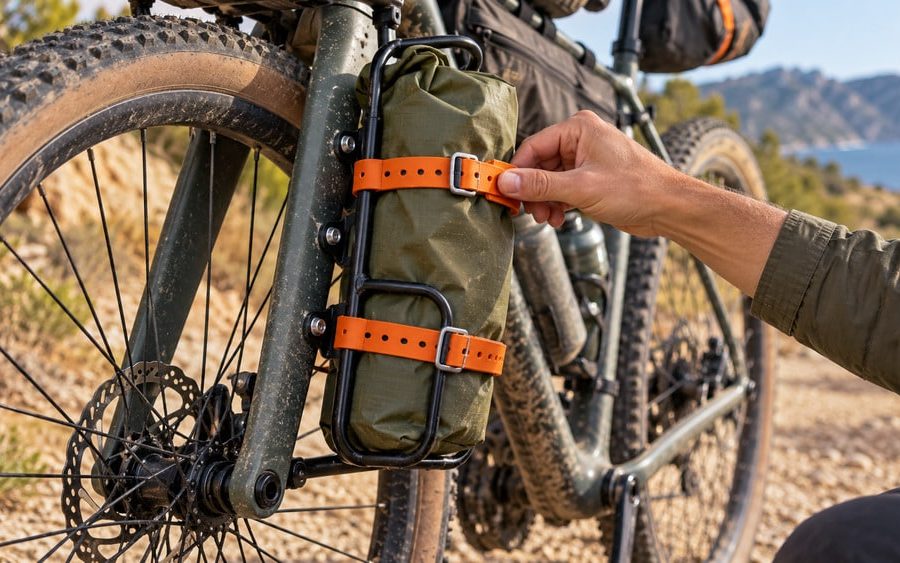 Correas para bikepacking