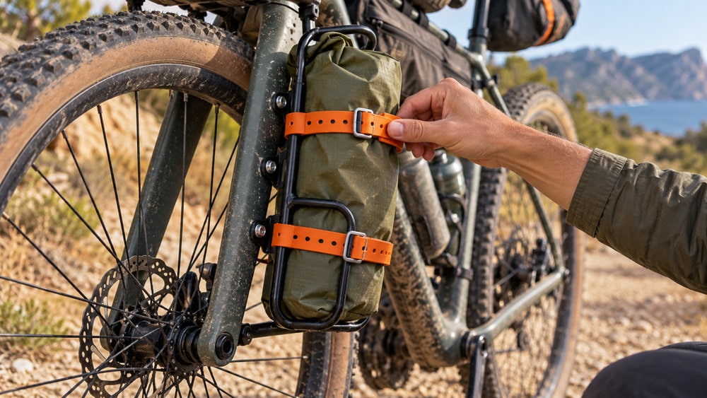 Correas para bikepacking