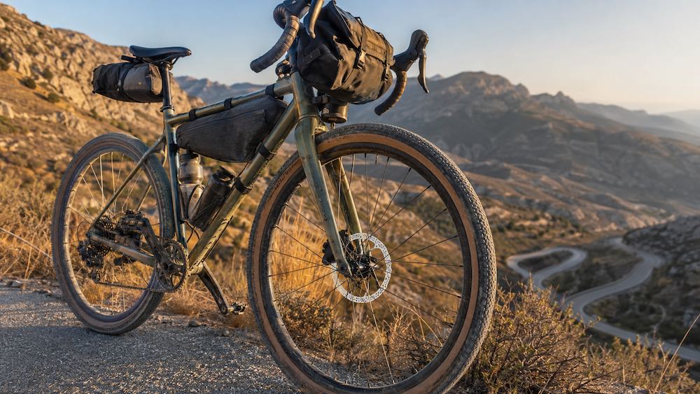 Discos de 160 o 180 mm para bikepacking