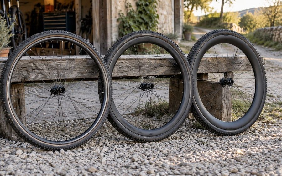 Ruedas para gravel, aluminio, carbono y 650B
