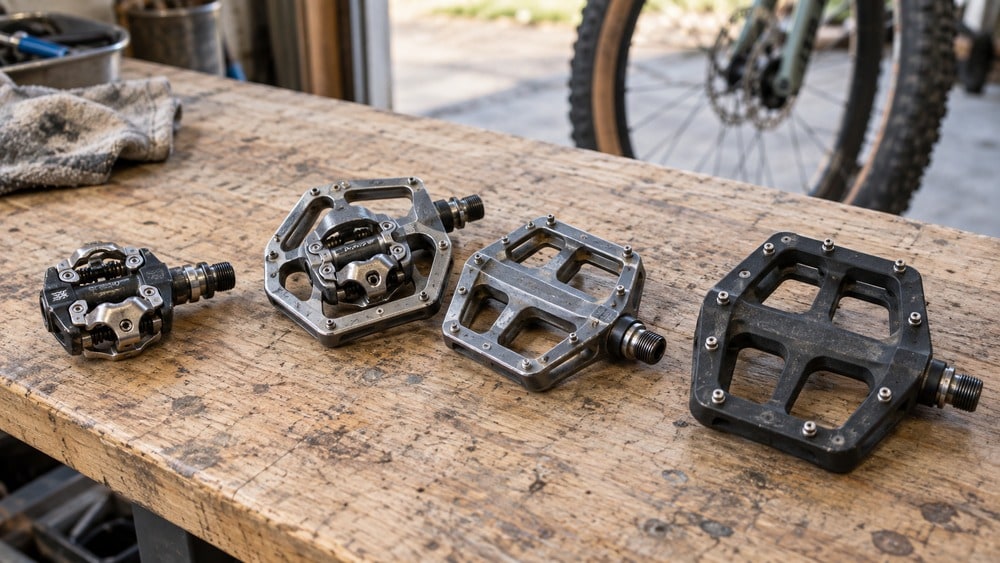 Pedales para gravel