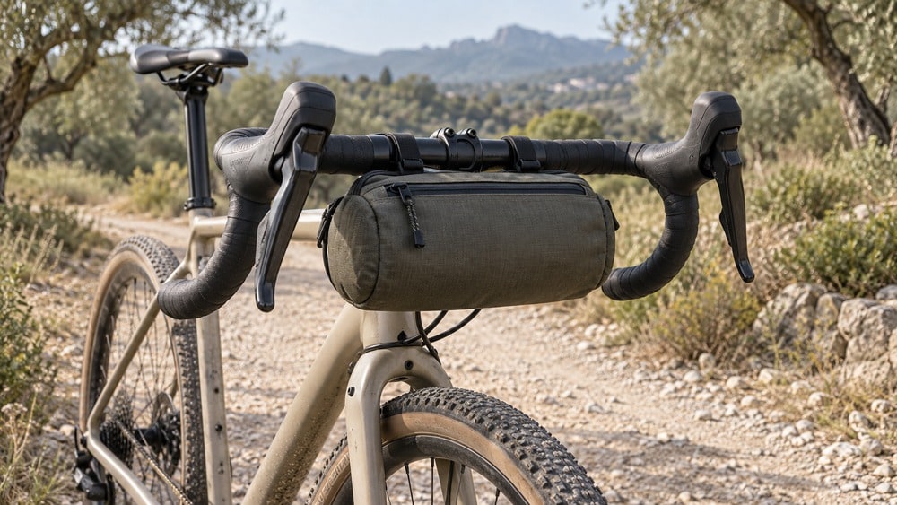 Bolsas de manillar para gravel