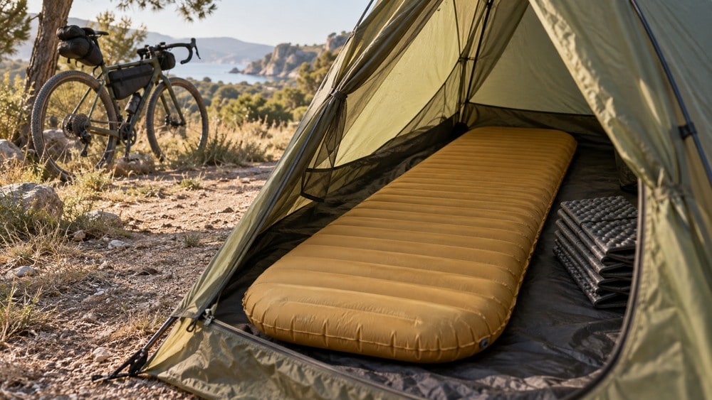 Comparativa de esterillas para Bikepacking