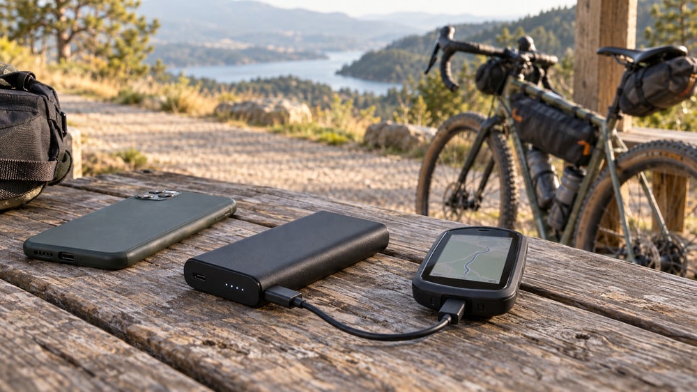 Baterías externas para bikepacking