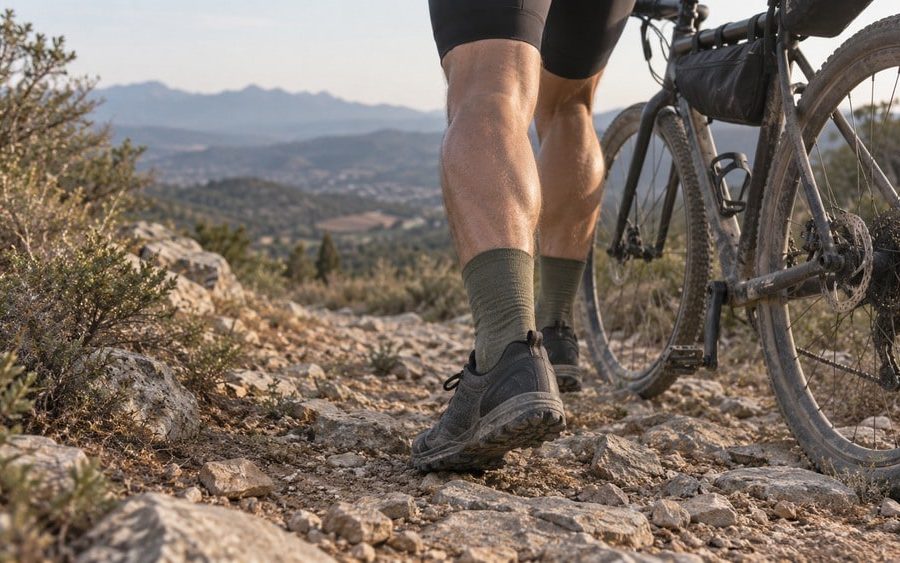 Zapatillas para bikepacking y tramos a pie