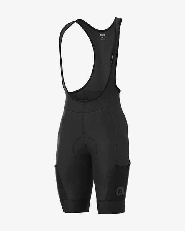 Culotte Alé Stones Cargo negro para ciclismo gravel