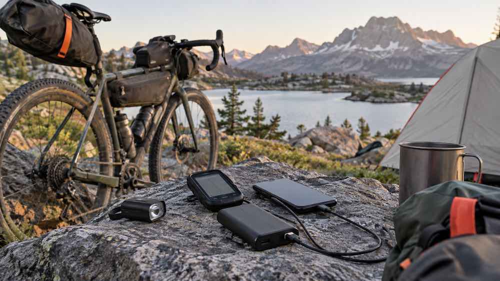 Baterías externas 10.000mAh para Bikepacking