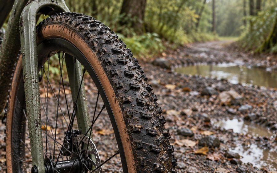 Cubiertas gravel para barro y terreno húmedo