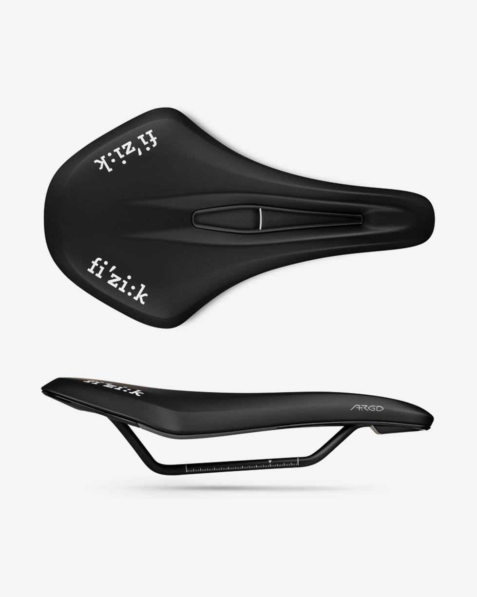 Sillín Fizik Terra Argo X5 negro con abertura central